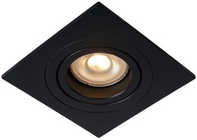 Lucide 22955/01/30 TUBE - Zapustené bodové svetlo - 1xGU10 - čierna