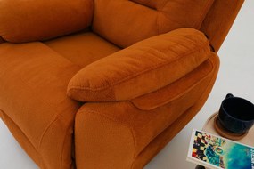 Polohovateľné kreslo Comforto E (červená). Akcia -18%. Vlastná spoľahlivá doprava až k Vám domov. 1145370