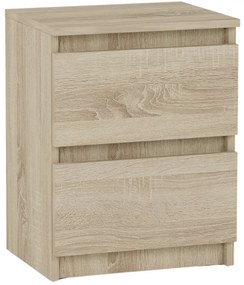 Štýlový nočný stolík 40 x 30 cm - R2 sonoma