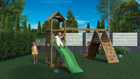 Marimex | Detské ihrisko Marimex Play 018 Akát + zelená šmykľavka | 11640472