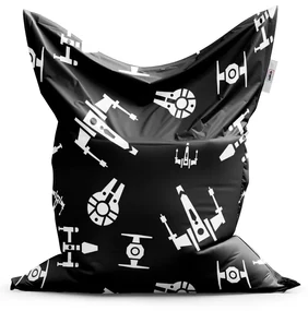Sablio Sedací vak Star Wars Vesmírne lode Pattern - 150x100 cm