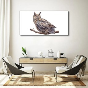 Obraz Canvas Maľovanie zvieracie vták sova