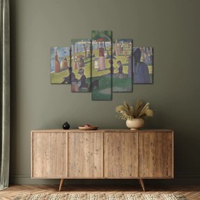 Obraz - Georges Seurat, A Sunday on La Grande Jatte, reprodukcia (150x105 cm)