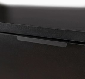PROXIMA.store - Toaletný stolík Petra FARBA: čierna