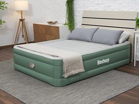 Dvojitý nafukovací matrac Bestway so vstavanou pumpou 203 x 152 x 46 cm 69646