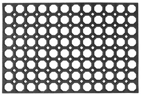 Rohož Honey Comb EU5000310 40x60 cm čierna