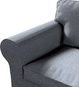 Poťah na sedačku Ektorp (rozkladacia, pre 2 osoby) NOVÝ MODEL 2012 farba produktu sivá látka zapletaná