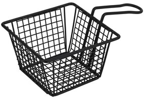 Servírovací košík na hranolky PRISMA černý