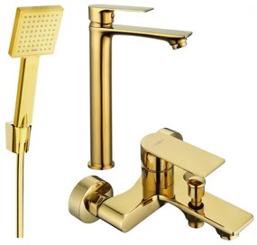 Mexen Royo vaňová sada R45, zlatá - 72213R45-50