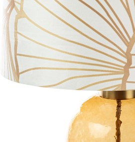 Stolná lampa Limited collection Lina3 40x69 cm biela/zlatá
