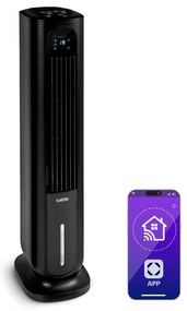 Polar Tower Smart, ochladzovač vzduchu, ventilátor, 85 W, 7 l, diaľkový ovládač, 5 x chladiaci box