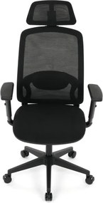 Kancelárska stolička čierna KA-S2176 BK