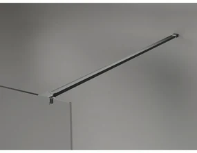 Mexen, Mexen Kioto-X sprchová stena 80 x 200 cm, mráz 10 mm, pištoľový kov - 800-080-101-95-30-X