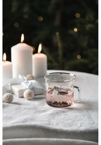 Sklenený hrnček Moomin Let it snow 0,35l