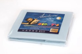 AMIDO-EXQUISIT Svetlomodrá detská plachta do postieľky - 60x120cm Rozmer: 60 x 120 cm J40_651