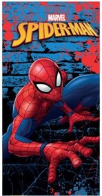 Bavlnená plážová osuška Spider-Man - motív Action Web - 100% bavlna - 70 x 140 cm