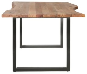 furniture-nabytek.cz - Masívny jedálenský stôl Bullwer z akácie, lakovaný, hnedý – 230×100 cm