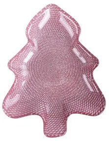 Dekoračný tanier BLITS ružový 721342