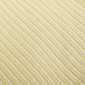vidaXL Tieniaca plachta 160 g/m² béžová 2x3,5 m HDPE-