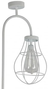 Solárna LED lampa Lomax biela 120 cm