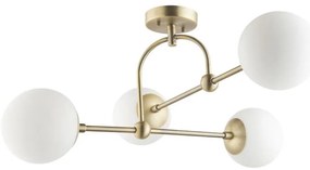 Endon 90843 - Prisadený luster ONTARIO 4xE14/7W/230V mosadz