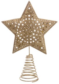 Hviezda na vianočný strom v zlatej farbe Unimasa Terminal