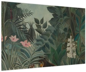 Obraz - Henri Rousseau, The Equatorial Jungle, reprodukcia (90x60 cm)