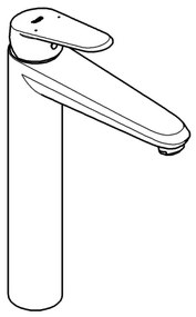 GROHE 23432000 - Umývadlová batéria EURODISC COSMOPOLITAN, veľkosť XL, chróm