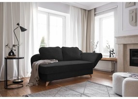 Antracitová menčestrová leňoška (pravý roh) Chic Charlotte – Miuform