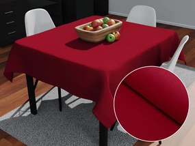 Biante Dekoračný štvorcový obrus BKU-106 Vínový 140x140 cm