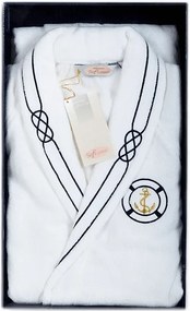 Soft Cotton Luxusný pánsky župan MARINE MAN v darčekovom balení