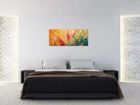 Obraz - Maľba poľa (120x50 cm)