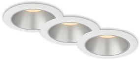 Briloner 7041-036 - SADA 3x LED  Kúpeľňové podh. svietidlo LED/4,9W/230V biela