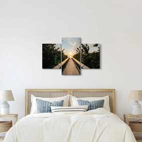 Obraz - cesta k slnku (90x60 cm)
