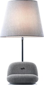 Immax 09109L - LED stmievateľná stolná lampa s bezdrôtovým nabíjaním Qi SOFA LED/6W/230V sivá