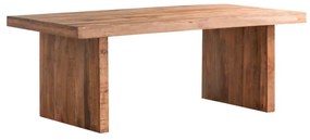 furniture-nabytek.cz - Masívny jedálenský stôl Country z mangového dreva, lakovaný, hnedý – 200×100 cm