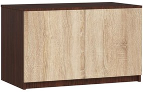 Nadstavba na skriňu Sashka (wenge + dub sonoma). Akcia -19%. Vlastná spoľahlivá doprava až k Vám domov. 1069953