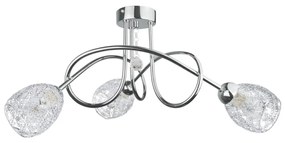 Keter Lighting Prisadený luster TWIST CRYSTAL 3xE14/40W/230V KE0049