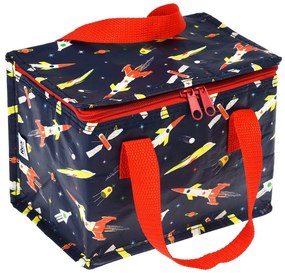 Tmavomodrá chladiaca taška Space Age Rocket – Rex London