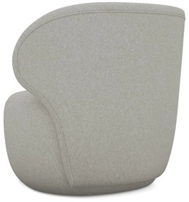 Svetlosivé kreslo Kama – Makamii