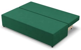 Dvojmiestna pohovka FERMO Kronos rozkladacia, fľaškovo zelená