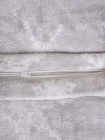 Obliečka na vankúš mikroplyš Exclusive 40 × 40 cm - Frozen sivá
