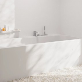Hansgrohe Tecturis E, 3-otvorová batéria na okraj vane, chrómová, HAN-73443000