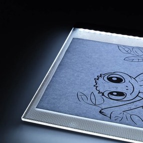 KIK Kresliaca tabuľa A3 s LED podsvietením, USB napájanie