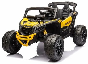 Elektrické autíčko Baby Mix Buggy Hornet žlté