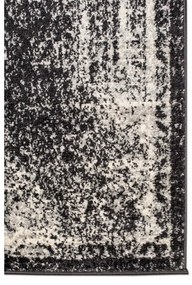 Kusový koberec Chavier čierny 70x300cm