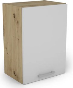 Kuchynský  blok Irma, dub artisan/biela