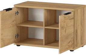 Skrinka na topánky v dekore duba s lavicou Fremont - Germania