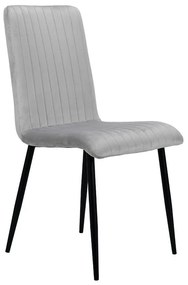 Stolička Sally sivá