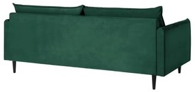 Tmavozelená zamatová pohovka 203 cm Juli – Ropez